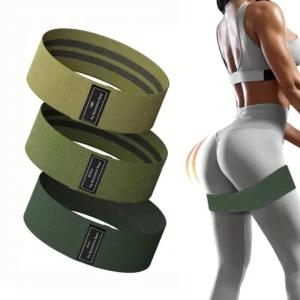 Heavy-Duty Green Gradient Squat Bands